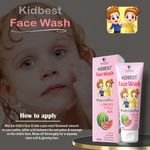 Buy HealthBest Kidbest Facewash for Kids | Normal Skin, Sensitive Skin & Dry Skin | Tear, Paraben, SLS free | Watermelon Flavor | 100ml - Purplle