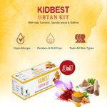 Buy HealthBest Kidbest Ubtan Kit (Cleansing Yogurt 50 gm, Scrub 50 gm & Cream 50 gm) | With Real Turmeric, Sandal wood & Saffron - Purplle