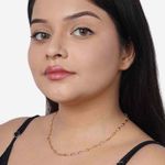 Buy Ferosh Gold Star Chain Necklace - Purplle