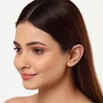 Buy Ferosh Lucent Butterfly Nose Pin - Purplle