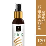 Buy Good Vibes Rice Brightening Toner | Pore Minimizing Hydrating | With Cucumber | No Alcohol No Parabens No Sulphates No Mineral Oil (120 ml) - Purplle