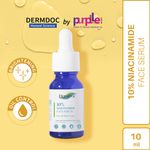 Buy DermDoc 10% Niacinamide Face Serum (10 ml) | niacinamide serum niacinamide face serum skin glow serum pore tightening serum anti acne serum - Purplle