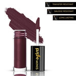 Buy Purplle Ultra HD Matte Mini Liquid Lipstick Maroon - My First Photoshoot 26 | Highly Pigmented | Non-drying | Long Lasting | Easy Application | Water Resistant | Transferproof | Smudgeproof (1.6 ml) - Purplle