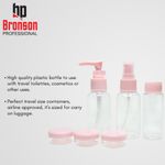 Buy Bronson Professional Travel Size Bottles - Set Of 6 - Purplle