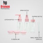 Buy Bronson Professional Travel Size Bottles - Set Of 6 - Purplle