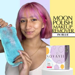 Buy Novavii Moon Polish - Remover - Blue - Purplle