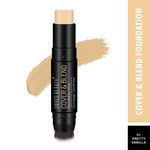 Buy Swiss Beauty Cover & Blend Stick Foundation 01 Pretty Vanilla 12g - Purplle