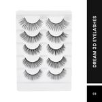 Buy Swiss Beauty 3D Eyelashes Dream Lashes 03 - Purplle