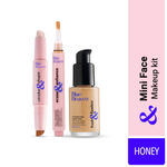 Buy Blue Heaven & Mini Face Makeup Kit | Concealer | Foundation | Highlighter & Contour | Honey - Purplle