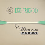 Buy TULIPS Cotton Ear Buds/Swabs Pack of 6 {Multicolor} made of White PAPER Stick {100/200 Tips} in a Jar - Purplle