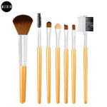 Buy MeSkin 05 Pieces Makeup Brushes Set Tool Pro Foundation Eyeliner Eyeshadow (Colour May Vary) - Pack of 5 - Purplle