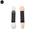 Buy MeSkin Disposable Eyeshadow Sponge Applicator Brush 12pcs. Sponge Brush on Both The Sides - Purplle