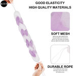 Buy MeSkin Long Loofah For Women. Bathing Sponge For Daily Purpose With Different Exotic Colors - Purplle