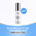 Buy Olay Luminous Hyaluronic Acid Super Serum,30 ml| with Hyaluronic Acid & Niacinamide - Purplle