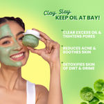 Buy Dot & Key Skin Care Pollution + Acne Defense Green Clay Mask | With Salicylic Acid, Matcha Tea | For Dark Spots, Oily, Acne Prone Skin | 85 gm - Purplle