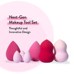 Buy Purplle Blending Queen Beauty blender - (Set of 7) - Pink (Multicolor) - Purplle