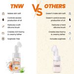 Buy TNW The Natural Wash Papaya Foaming Face Wash with Lactic Acid & Panthenol | For Brightening Skin Tone & Controlling Excess Oil 100 ml - Purplle