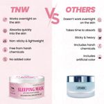 Buy TNW – The Natural Wash Sleeping Mask with Rose Extract & Retinol | For Reducing Fine Lines & Glowing Skin | Suitable for all Skin Types - Purplle