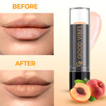 Buy Good Vibes Peach Softening Orange Tinted Lip Balm SPF 15 | Nourishes, Repairs | Vegan, No Parabens, No Sulphates, No Mineral Oil, No Animal Testing, No Silicones (4.2 g) - Purplle