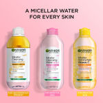 Buy Garnier Micellar Water, 400ml - Gentle Cleanser For Sensitive Skin, Get 100% Clean Skin - Purplle