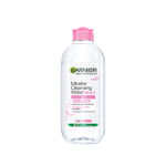 Buy Garnier Micellar Water, 400ml - Gentle Cleanser For Sensitive Skin, Get 100% Clean Skin - Purplle