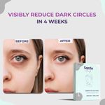 Buy Sanfe Beauty Charcoal Under Eye Gel Pads | Treats dark circles, puffy eyes, fine lines and dehydrated under-eye skin 6 Units - Purplle