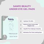 Buy Sanfe Beauty Charcoal Under Eye Gel Pads | Treats dark circles, puffy eyes, fine lines and dehydrated under-eye skin 6 Units - Purplle