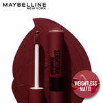Buy Maybelline New York Sensational Liquid Matte Lipstick 02, Soft Wine, 7 gm - Purplle