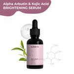 Buy Saturn by GHC 2% Alpha Arbutin Face Serum For Pigmentation , Acne Marks, Dark Spots & Tan Removal with Kojic Acid & Hyaluronic Acid , 30ml - Purplle