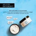 Buy Deconstruct Smoothing Body Cream- 0.8% Dioic Acid + 4% AHA + 5% Cocoa Butter (200 gm) - Purplle
