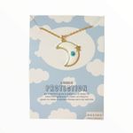 Buy Rack Jack Y2K Charm Pendant Gold Necklace - Evil Eye Moon - White - Purplle