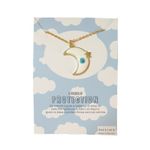 Buy Rack Jack Y2K Charm Pendant Gold Necklace - Evil Eye Moon - White - Purplle