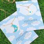 Buy Rack Jack Y2K Charm Pendant Gold Necklace - Evil Eye Moon - White - Purplle