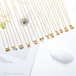 Buy Rack Jack Zodiac Star Sign Pendant Necklace - Gold Colour| Birthday Gifts for Girls & Women, Fancy Jewellery - Purplle