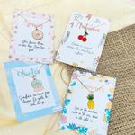 Buy Rack Jack Y2K Charm Pendant RoseGold Necklace - Season Love - Winter - Snow Globe - Purplle