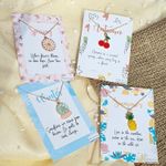 Buy Rack Jack Y2K Charm Pendant RoseGold Necklace - Season Love - Winter - Snow Globe - Purplle