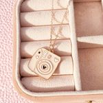 Buy Rack Jack Y2K Charm Pendant RoseGold Necklace - Polaroid Camera - Purplle