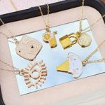Buy Rack Jack Y2K Charm Pendant RoseGold Necklace - Polaroid Camera - Purplle