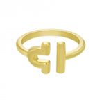 Buy Zodiac Sign Rings - Libra - Gold - Purplle
