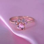 Buy Rack Jack Paw Ring - Rose Gold Colour| Birthday Gifts for Girls & Women, Fancy Jewellery - Purplle