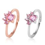 Buy Rack Jack Paw Ring - Rose Gold Colour| Birthday Gifts for Girls & Women, Fancy Jewellery - Purplle