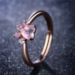 Buy Rack Jack Paw Ring - Rose Gold Colour| Birthday Gifts for Girls & Women, Fancy Jewellery - Purplle