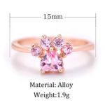 Buy Rack Jack Paw Ring - Rose Gold Colour| Birthday Gifts for Girls & Women, Fancy Jewellery - Purplle