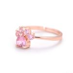 Buy Rack Jack Paw Ring - Rose Gold Colour| Birthday Gifts for Girls & Women, Fancy Jewellery - Purplle
