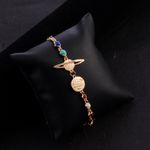 Buy Solar System Beaded Bracelet or Anklet - Gold - Purplle