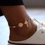 Buy Solar System Beaded Bracelet or Anklet - Gold - Purplle