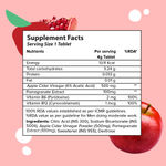 Buy PLIX World's First Apple Cider Vinegar 15 Effervescent Tablets, Pack of 8 (Apple) with vitamin B12 - Purplle