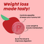 Buy PLIX World's First Apple Cider Vinegar 15 Effervescent Tablets, Pack of 8 (Apple) with vitamin B12 - Purplle