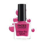 Buy FACES CANADA Ultime Pro Splash Nail Enamel - Hot Pink 101 (8 ml) | Quick Drying | Glossy Finish | Long Lasting | No Chip Formula | High Shine Nail Polish For Women | No Harmful Chemicals - Purplle