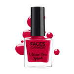 Buy FACES CANADA Ultime Pro Splash Nail Enamel - Merlot 137 (8ml) | Quick Drying | Glossy Finish | Long Lasting | No Chip Formula | High Shine Nail Polish For Women | No Harmful Chemicals - Purplle